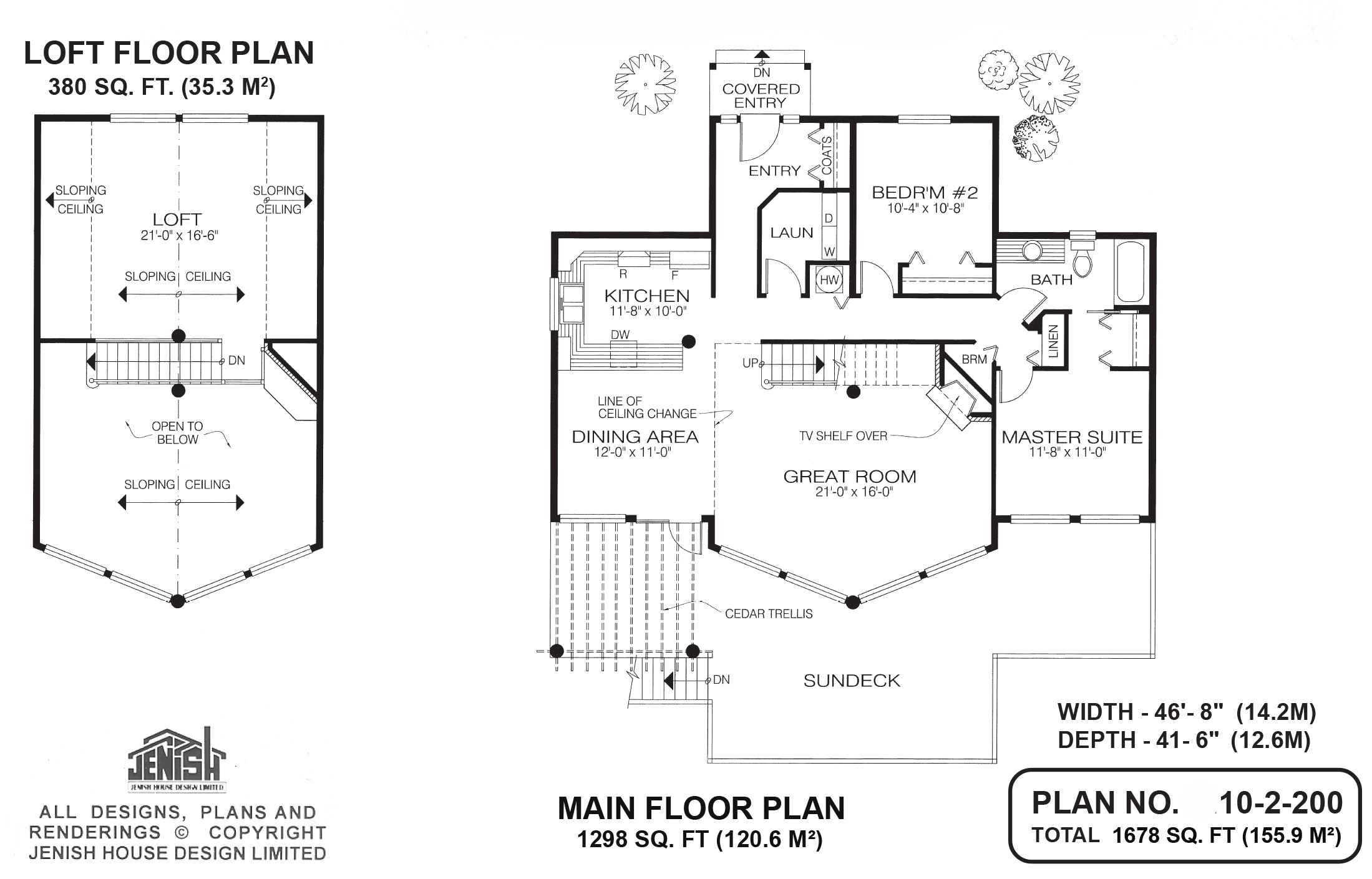 Floor plan for 10-2-200