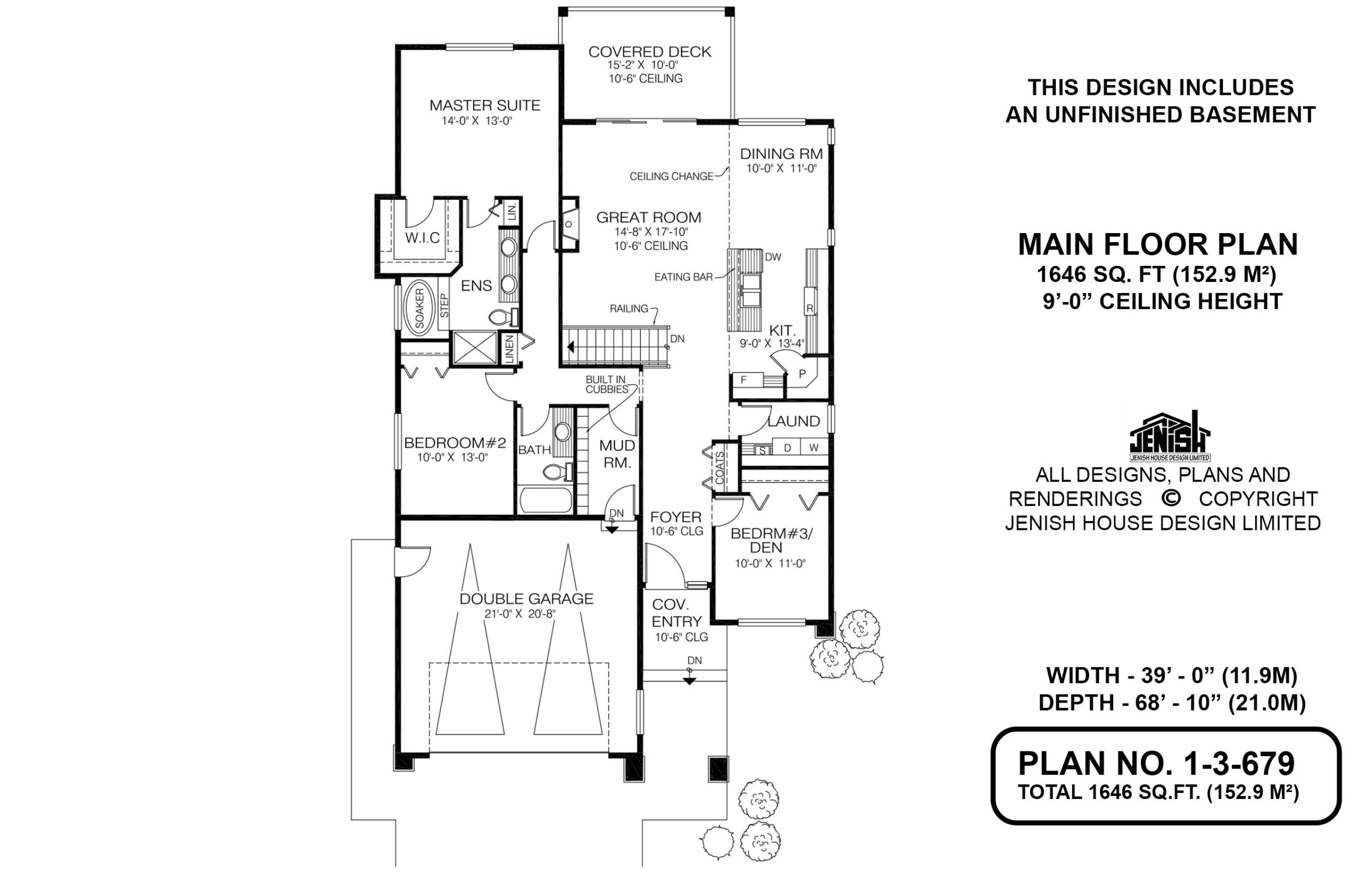 Floor plan for 1-3-679