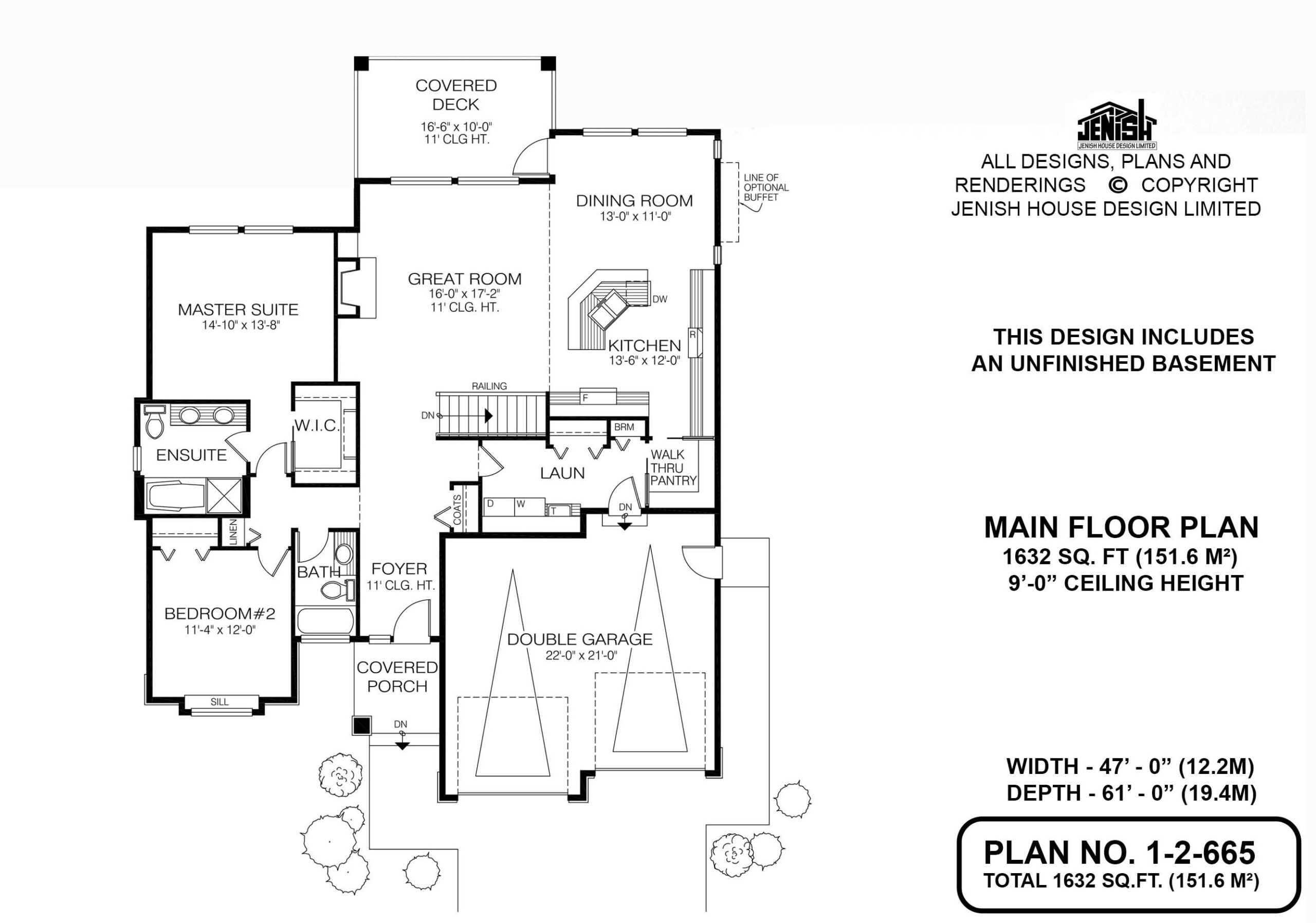 Floor plan for 1-2-665