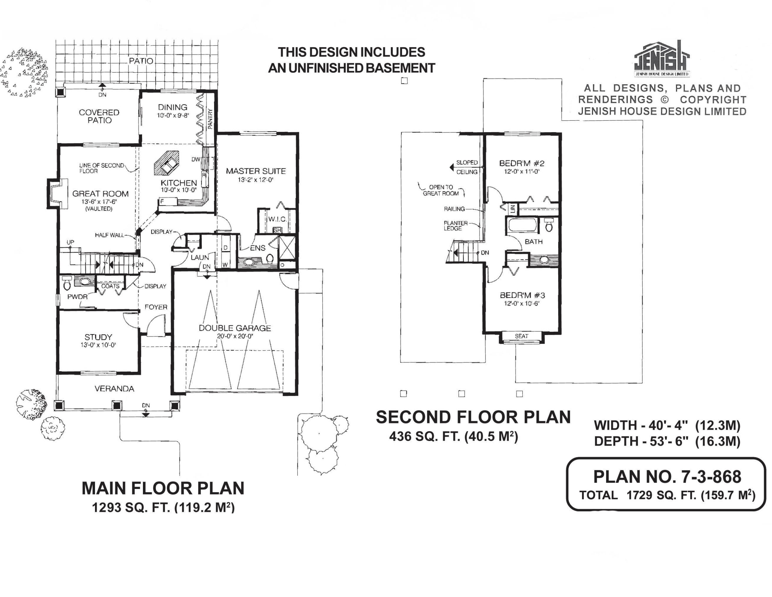 Floor plan for 7-3-868A