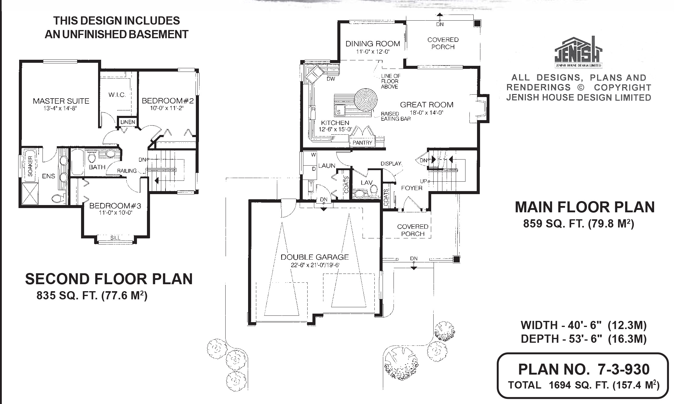 Floor plan for 7-3-930