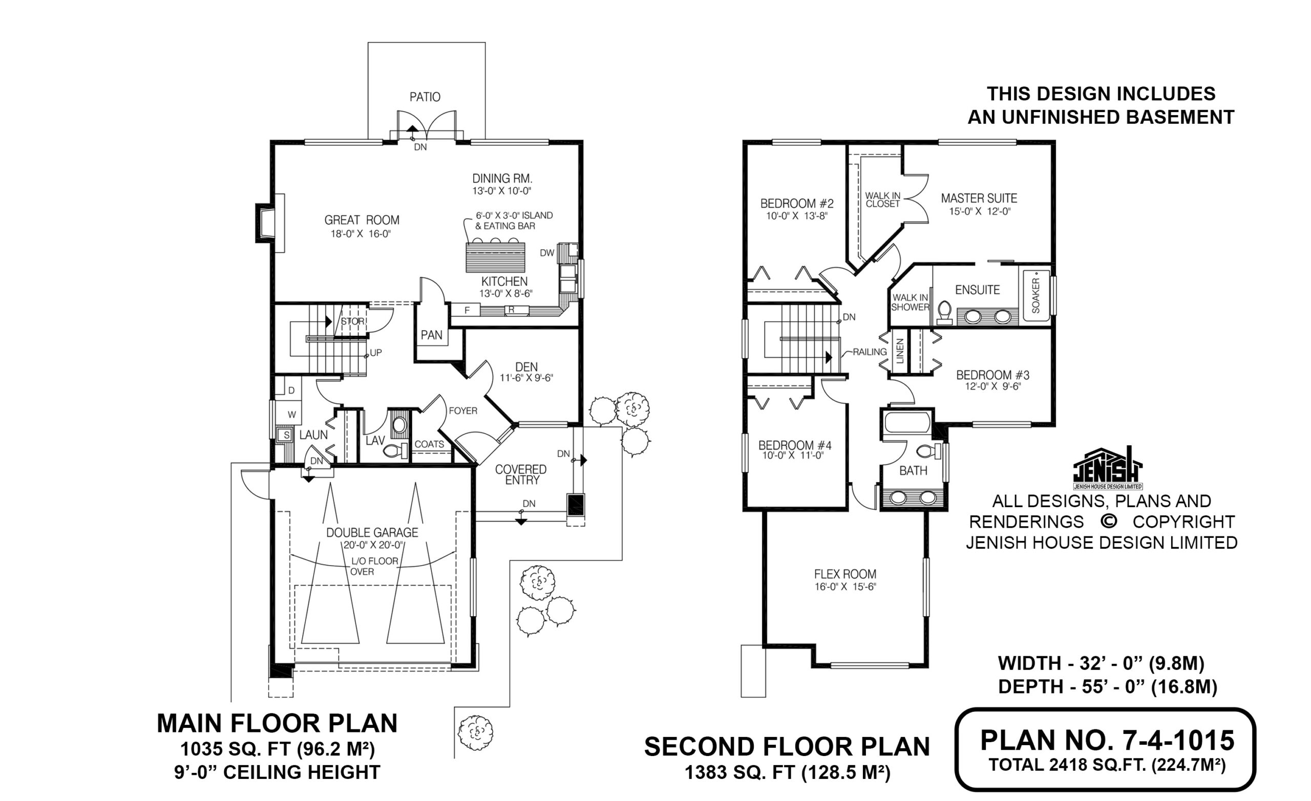 Floor plan for 7-4-1015