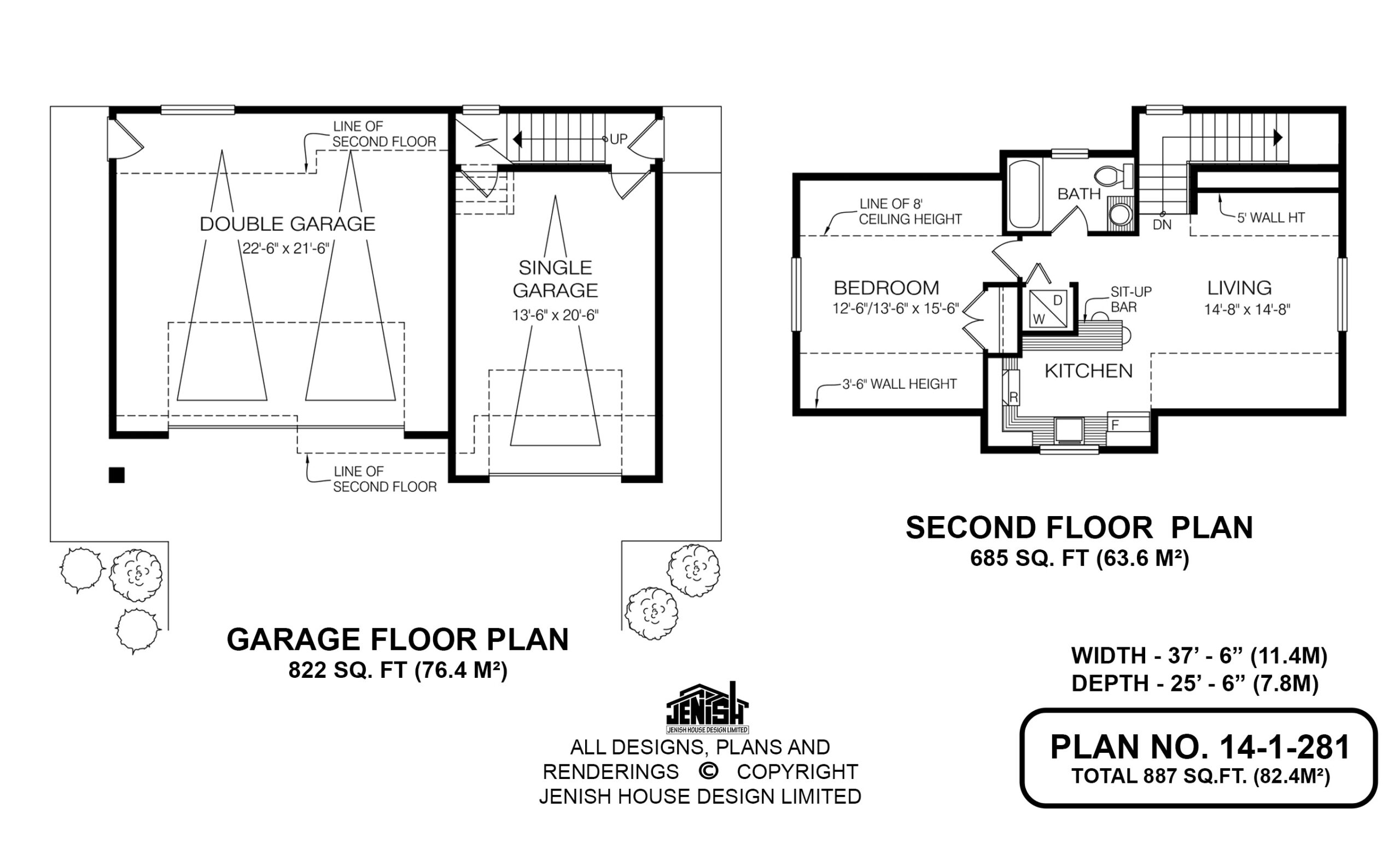 Floor plan for 14-1-281