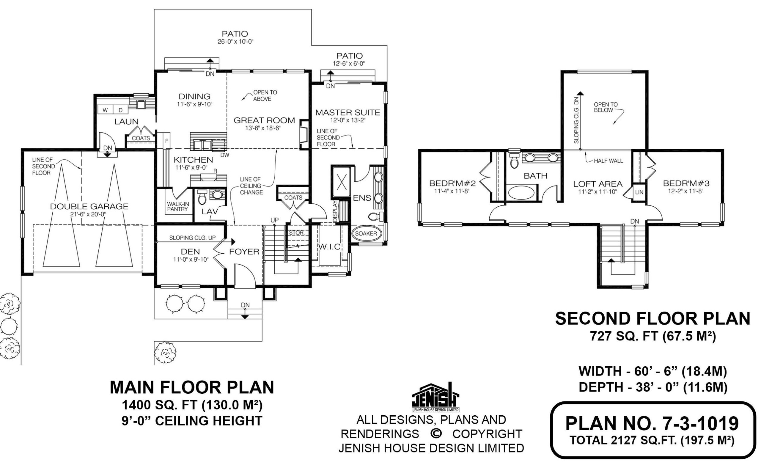 Floor plan for 7-3-1019