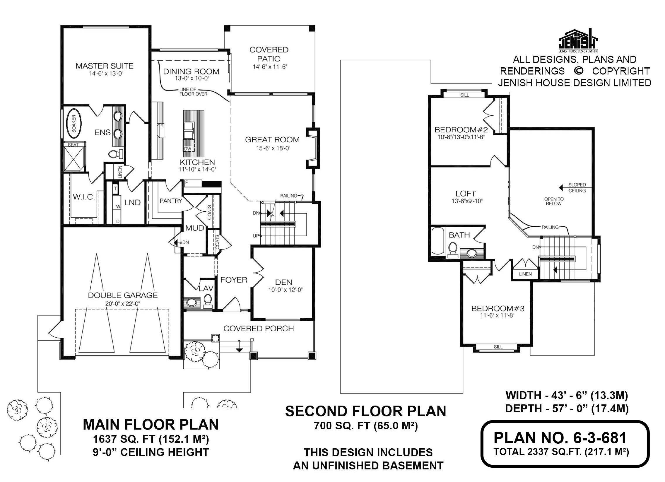 Floor plan for 6-3-681