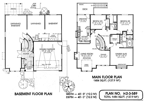 Floor plan for 2-3-589