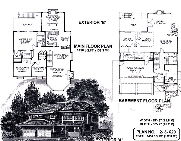 Floor plan for 2-3-620B