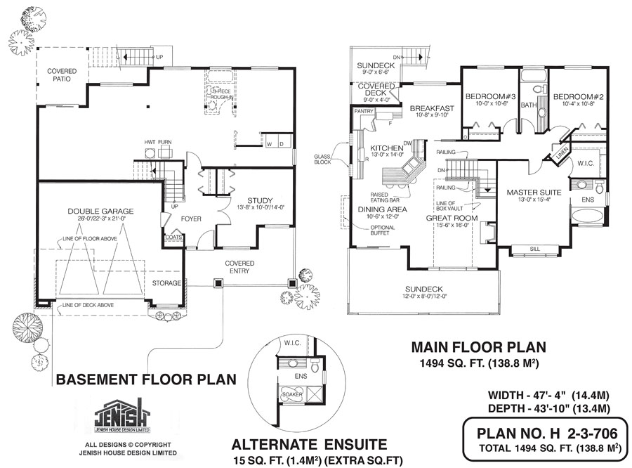 Floor plan for 2-3-706
