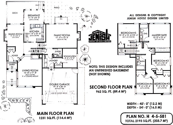 Floor plan for 4-5-581