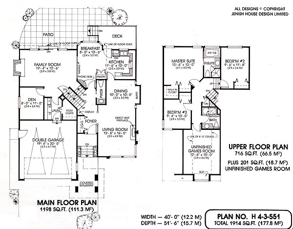 Floor plan for 4-3-551
