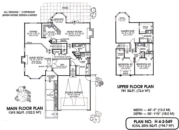 Floor plan for 4-3-549