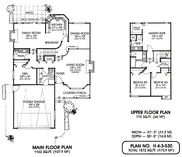 Floor plan for 4-3-530