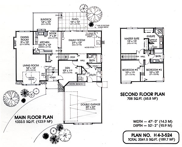 Floor plan for 4-3-524