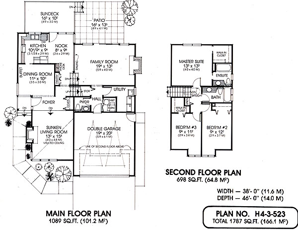 Floor plan for 4-3-523