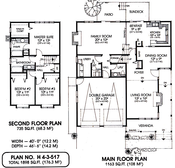 Floor plan for 4-3-517