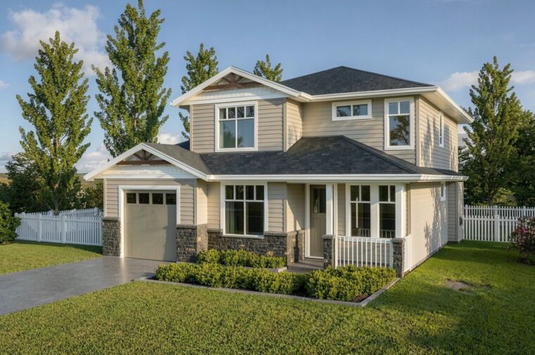 7-3-1018 house plan – front rendering
