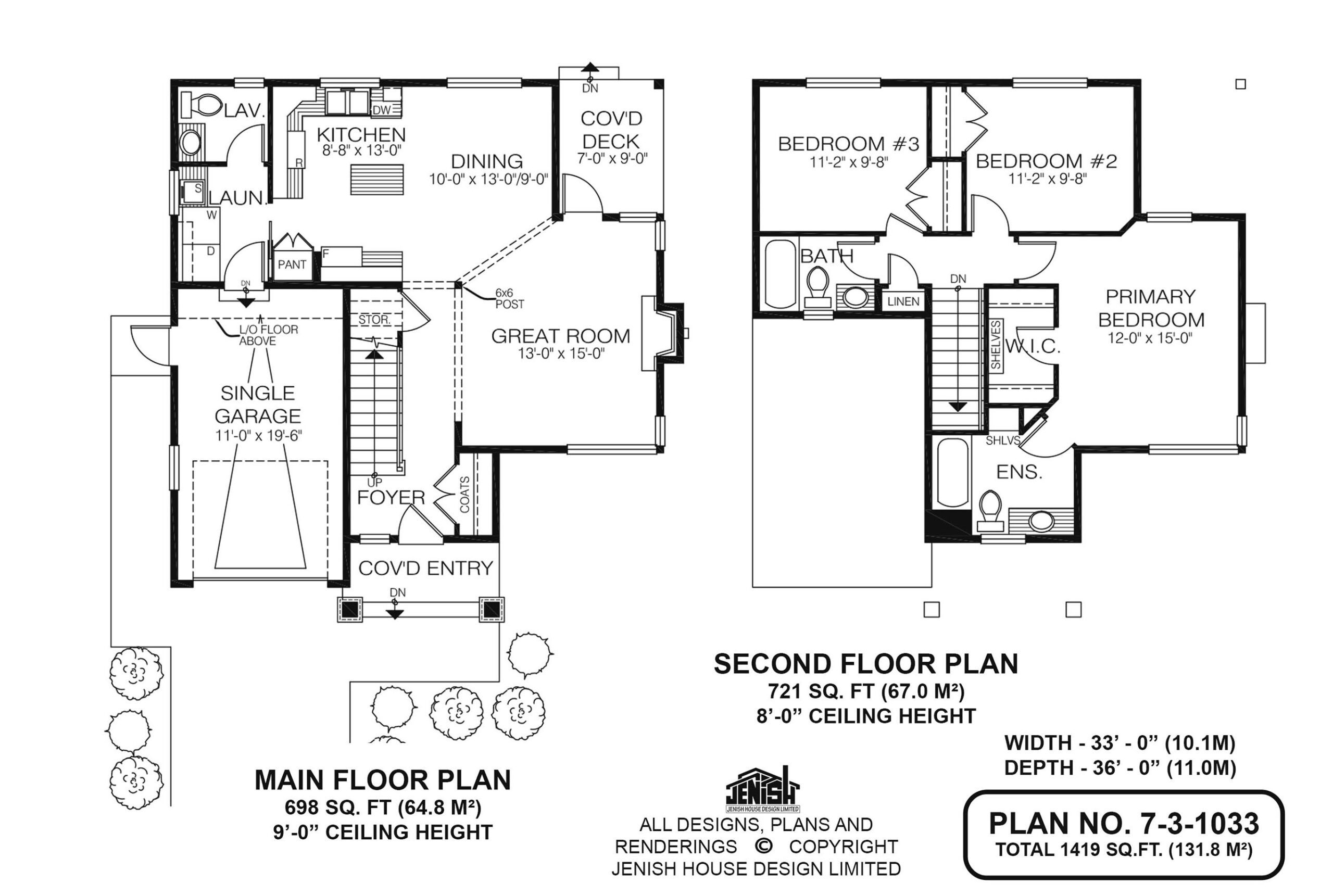 Floor plan for 7-3-1033