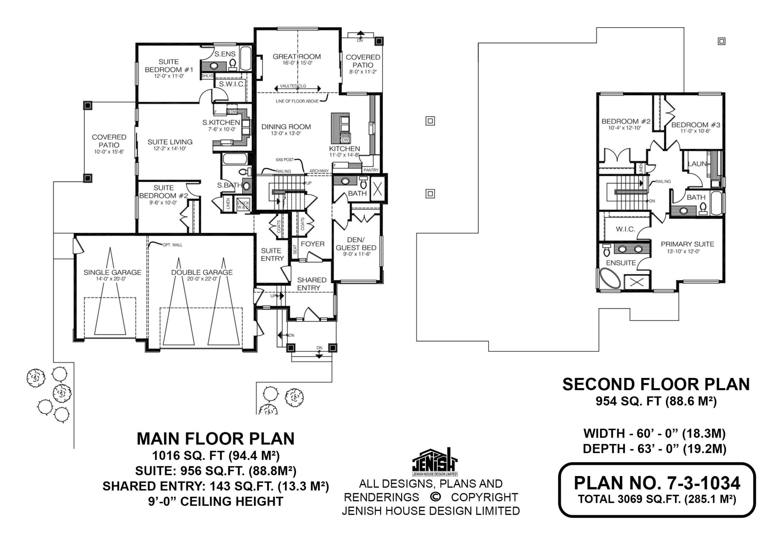 Floor plan for 7-3-1034