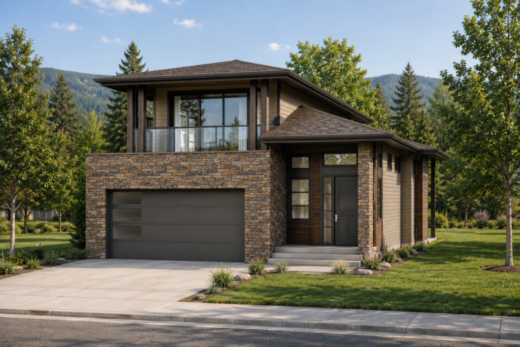 two storey house design
