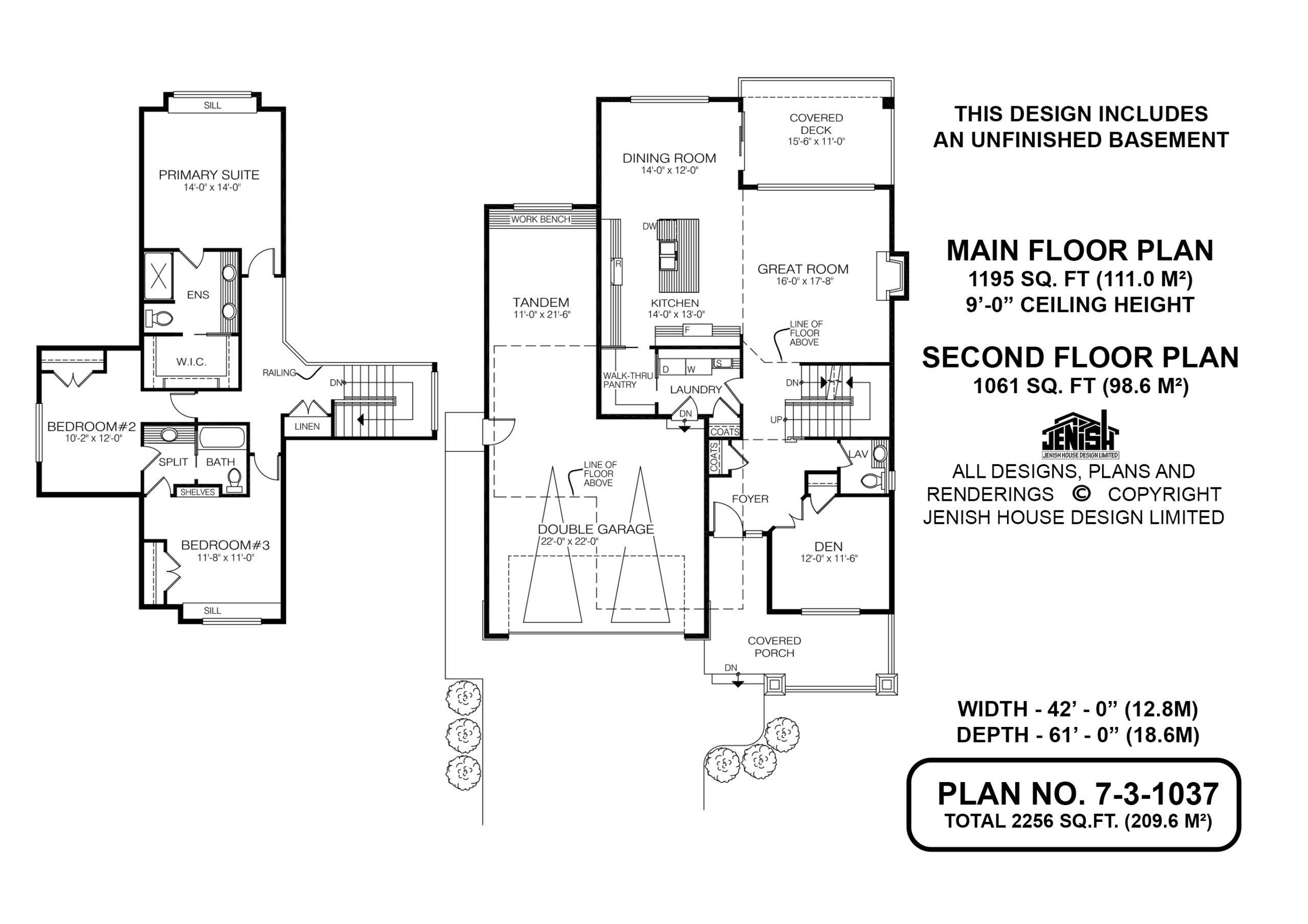 Floor plan for 7-3-1037