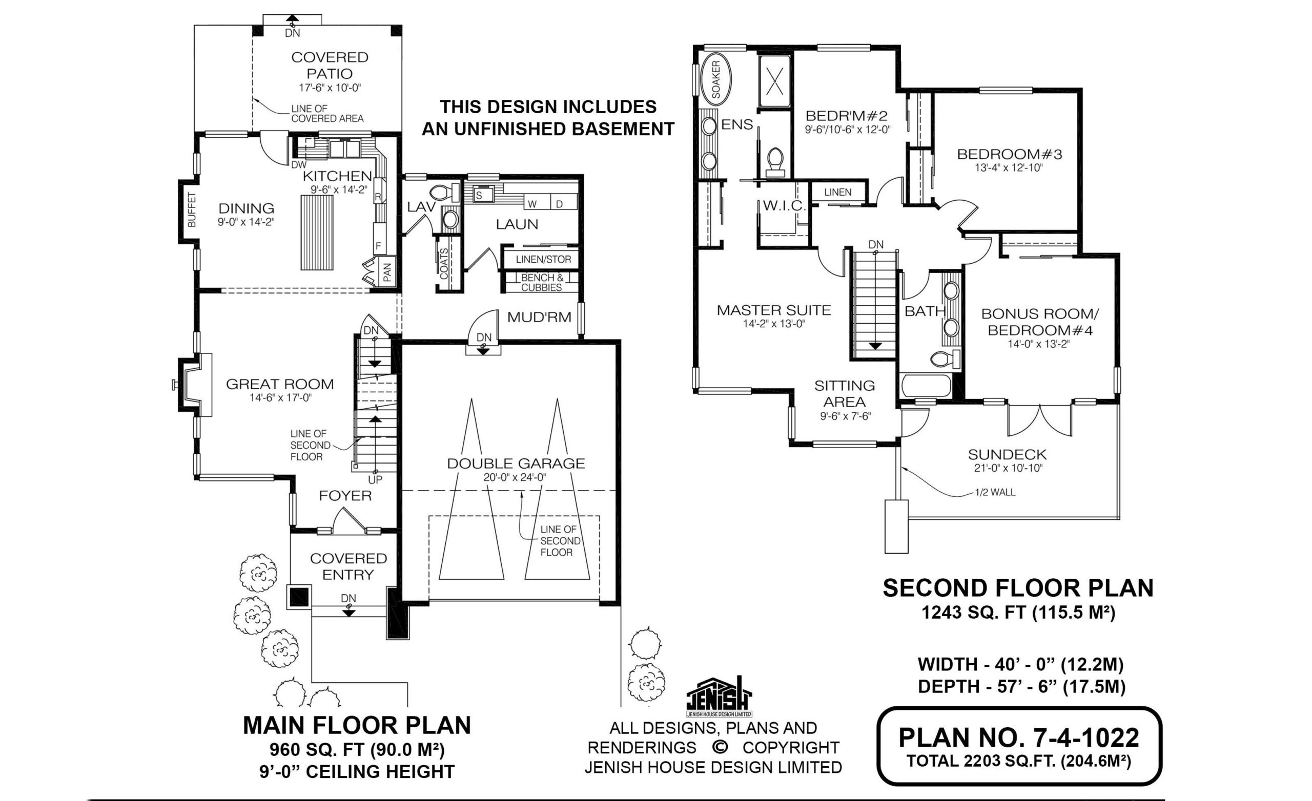 Floor plan for 7-4-1022