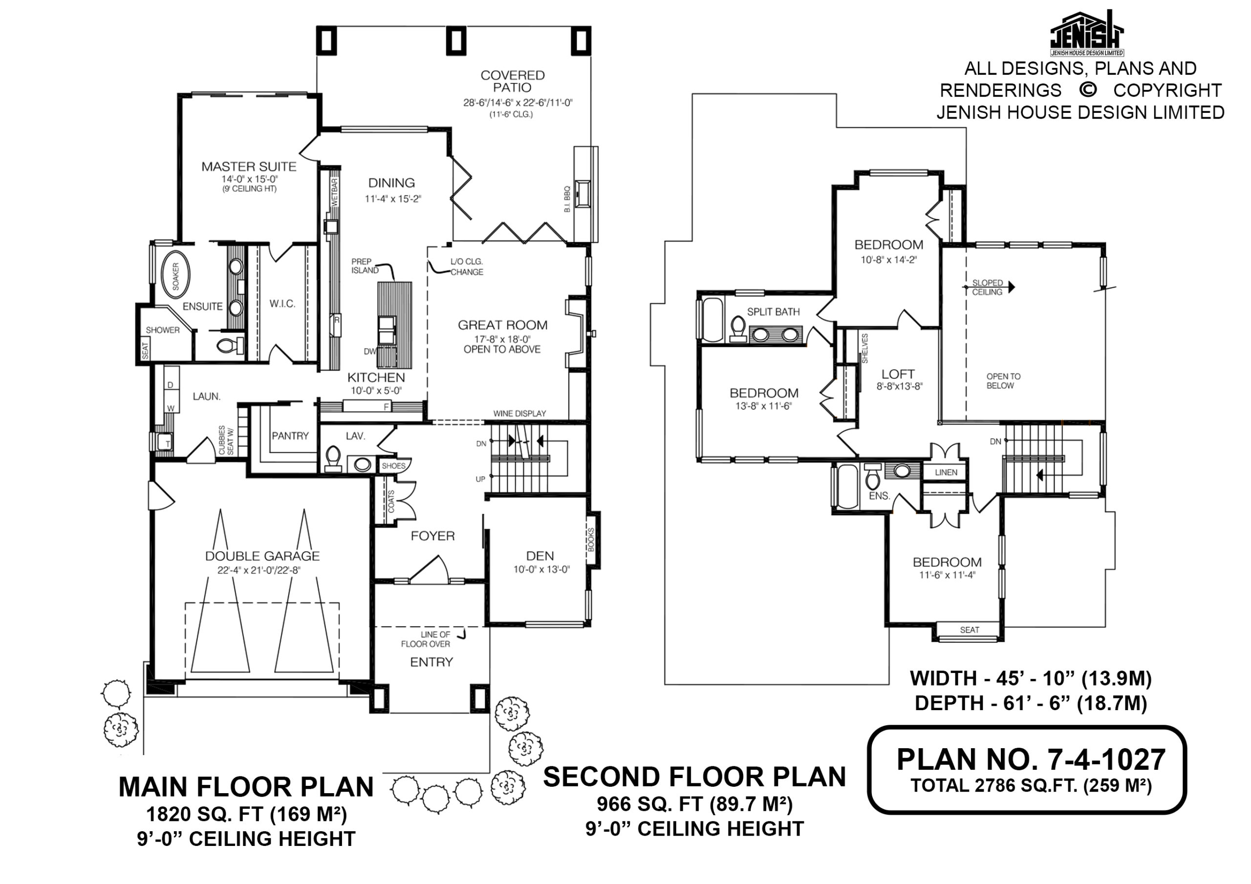 Floor plan for 7-4-1027