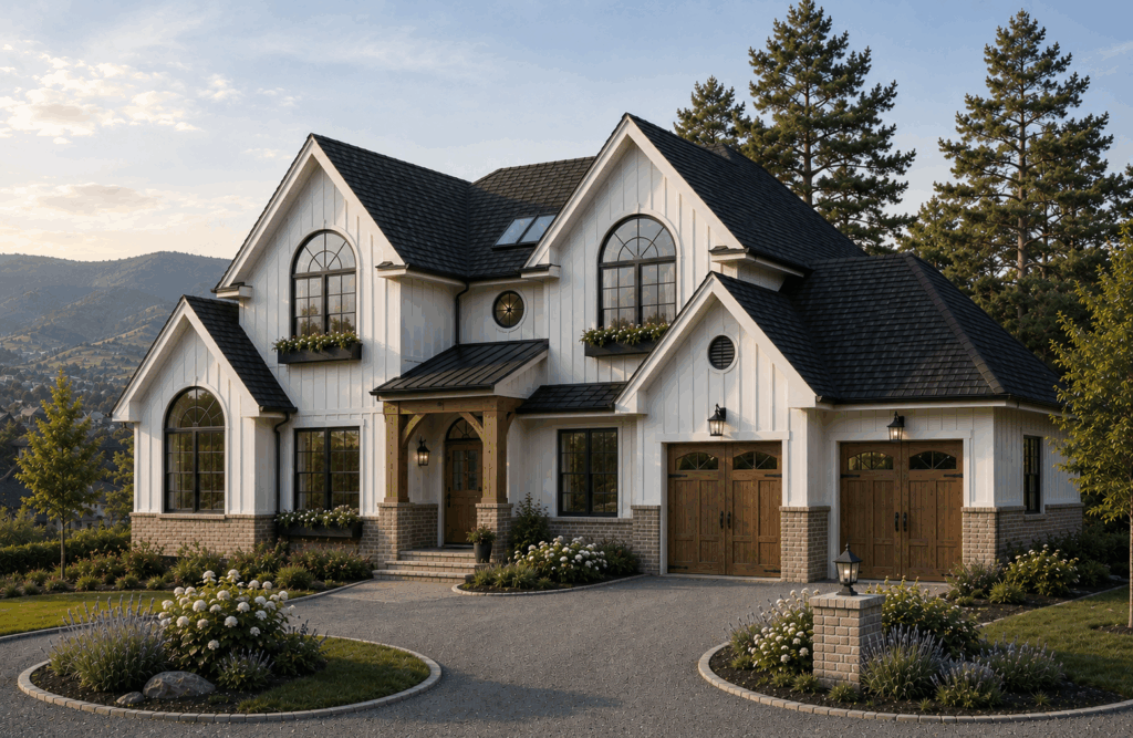 two storey family home plan