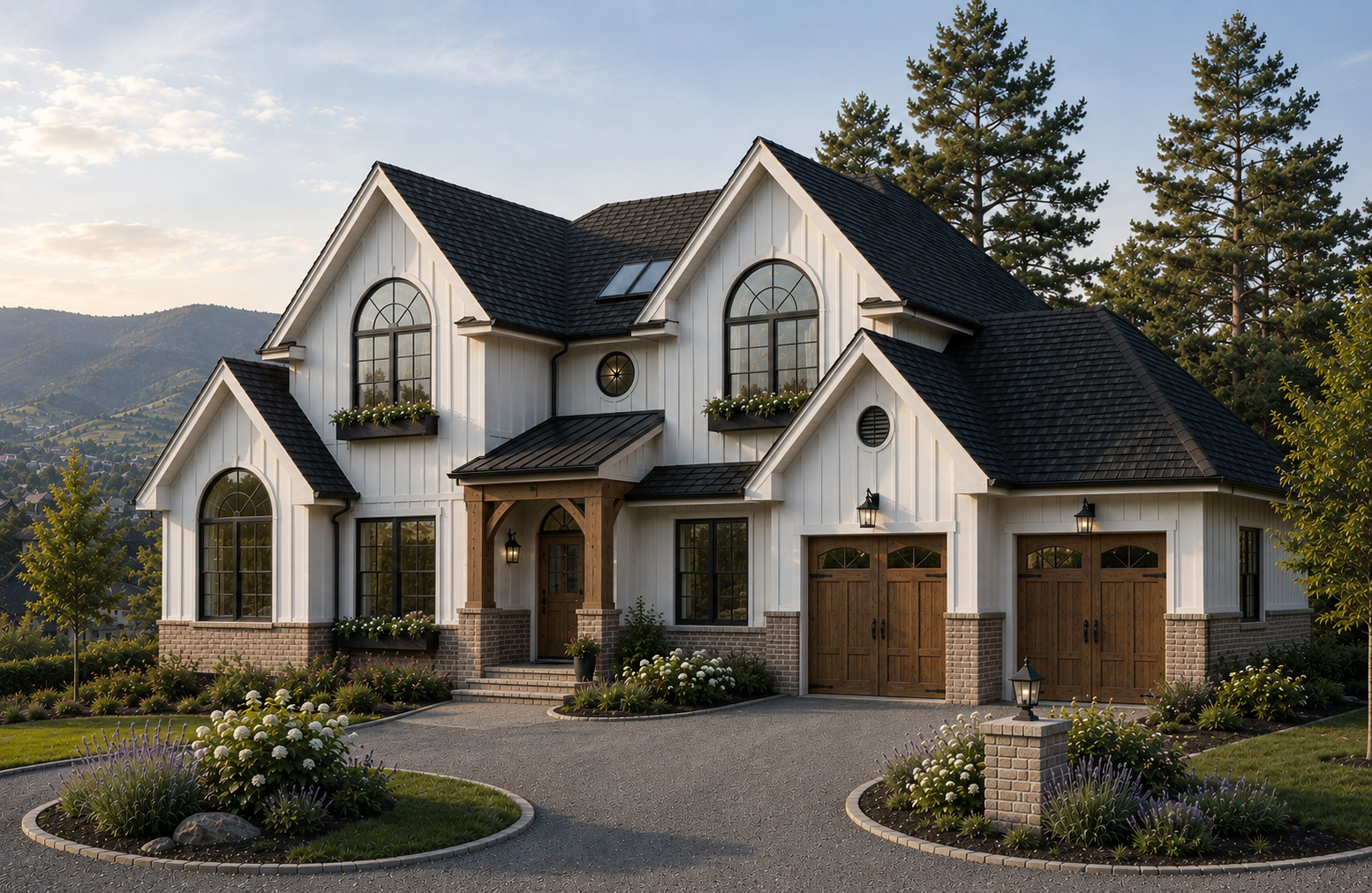 two storey family home plan