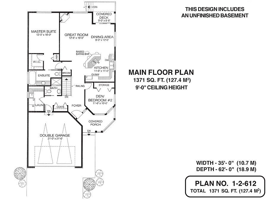 Floor plan for 1-2-612
