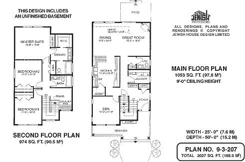 Floor plan for 9-3-207