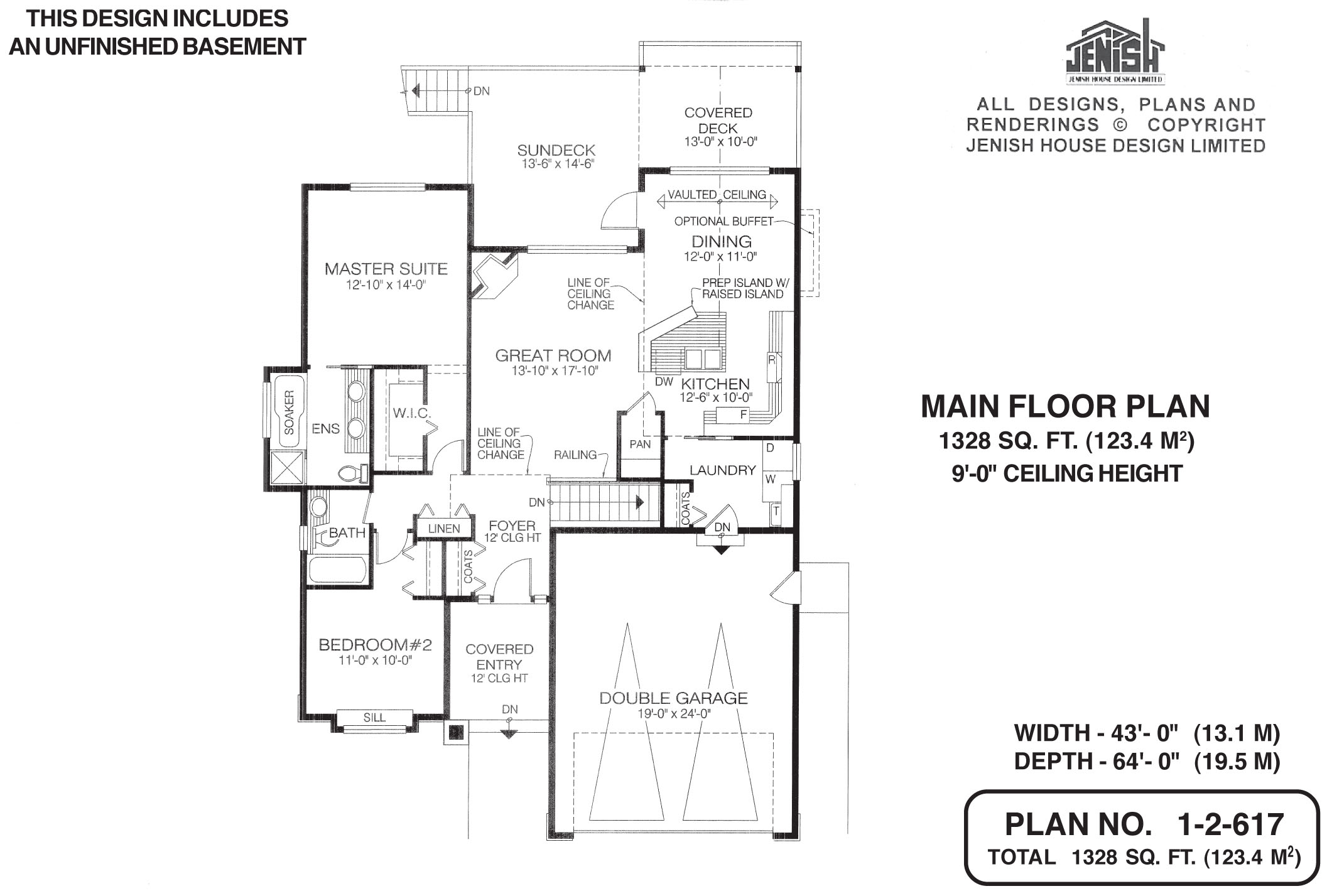 Floor plan for 1-2-617