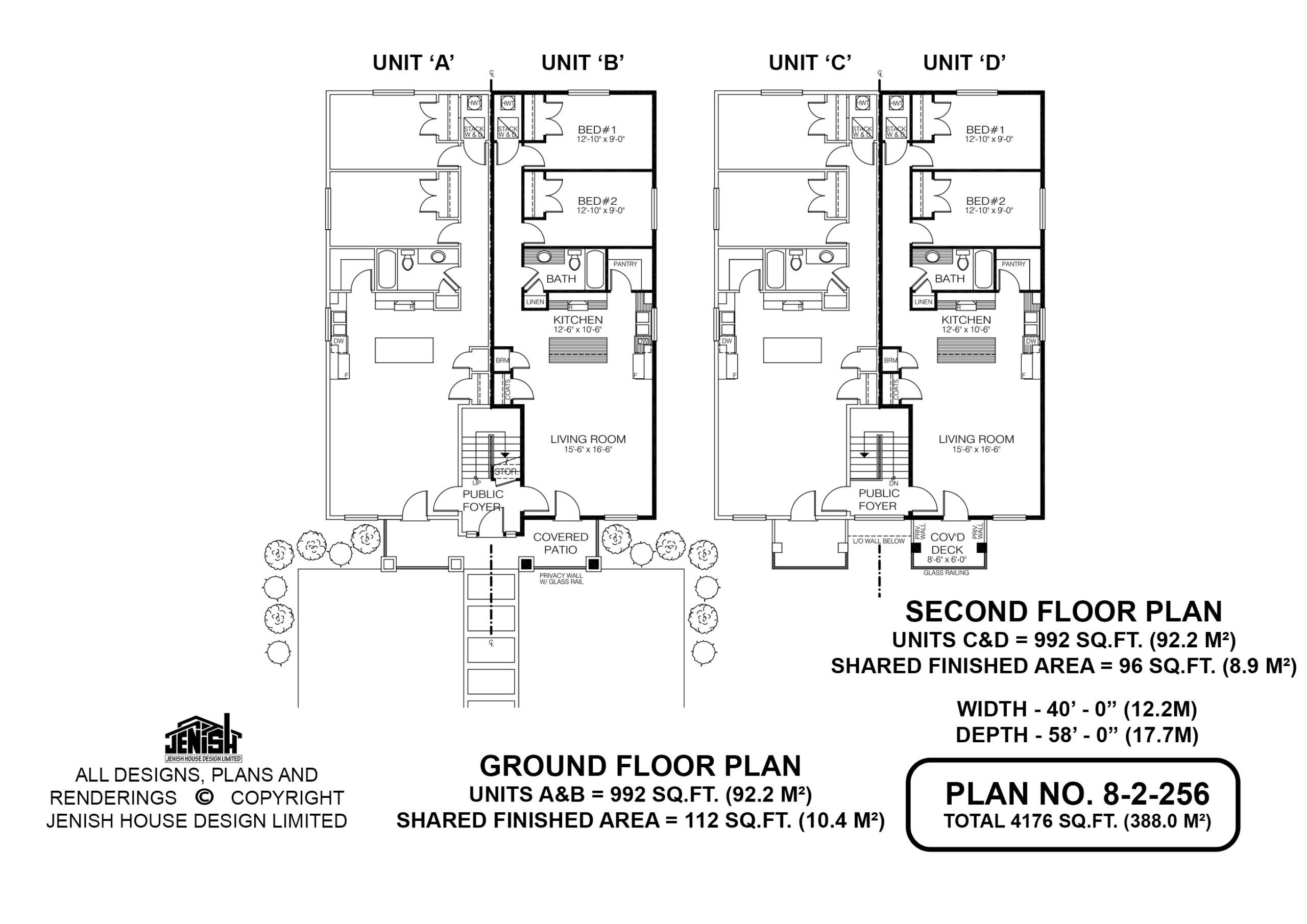 Floor plan for 8-2-256