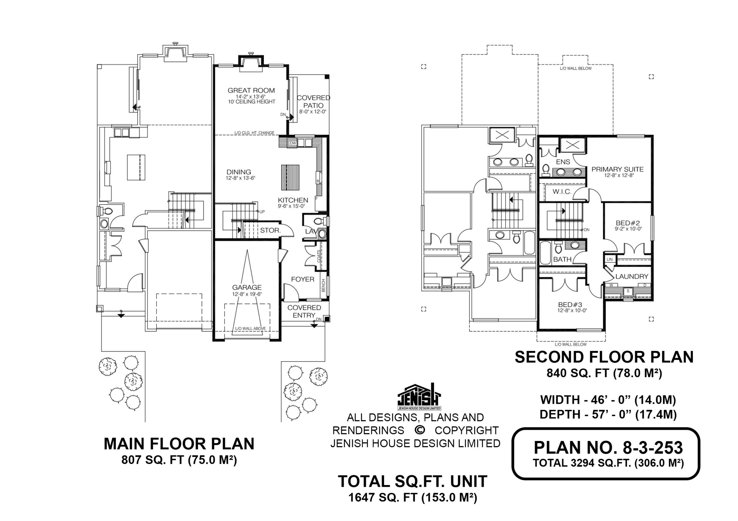 Floor plan for 8-3-253