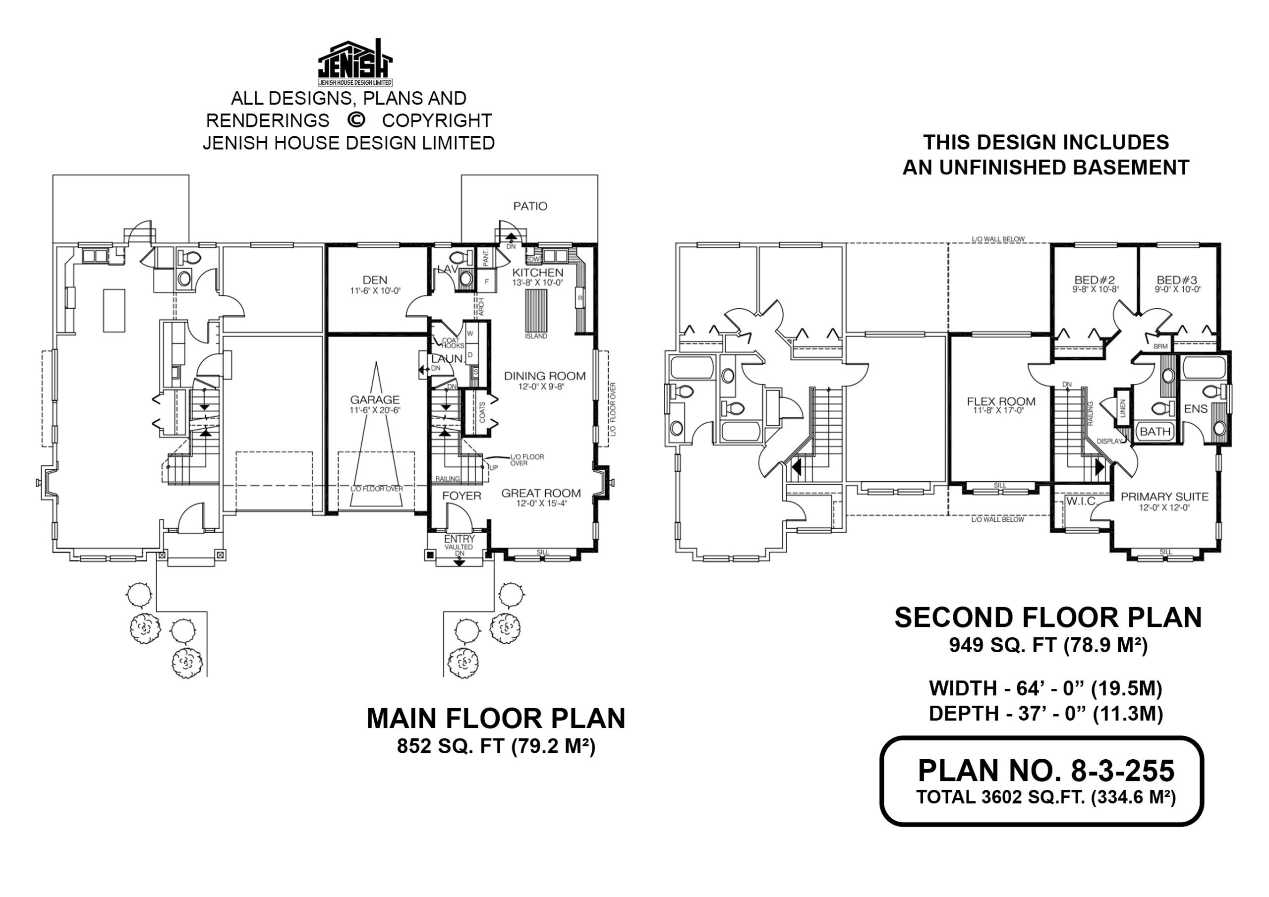 Floor plan for 8-3-255