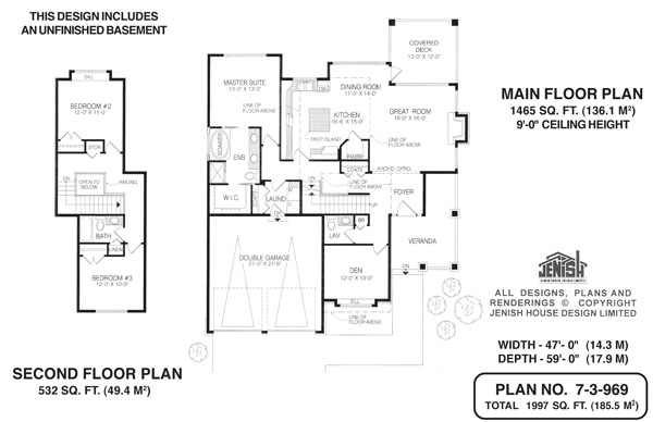 Floor plan for 7-3-969