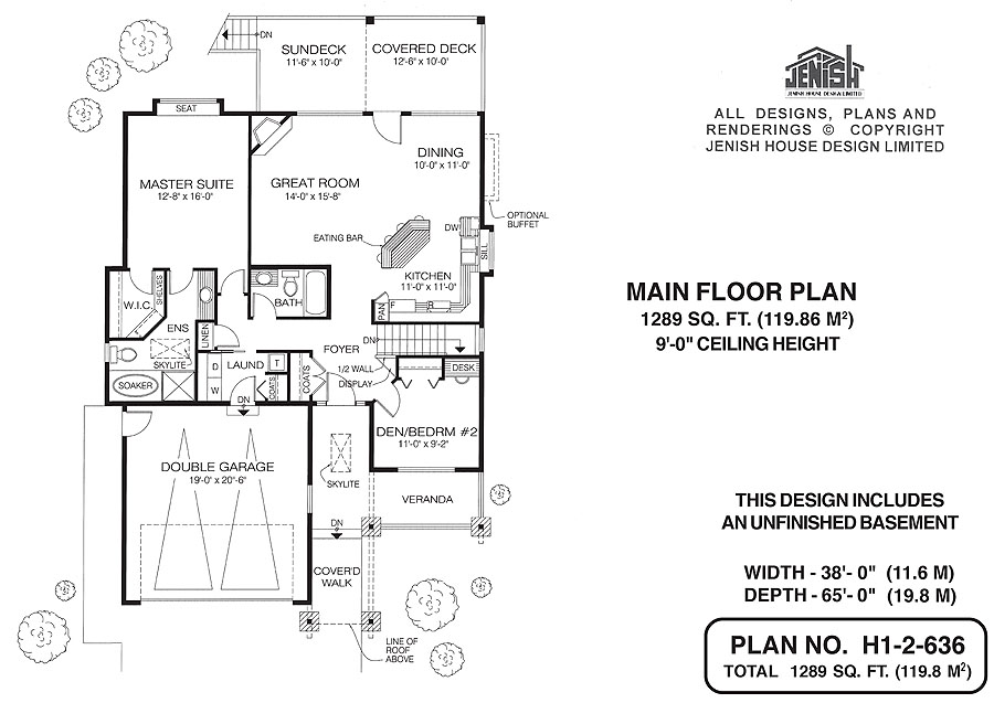 Floor plan for 1-2-636