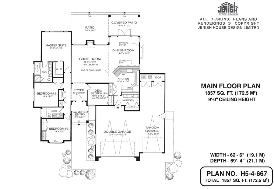 Floor plan for 5-4-667