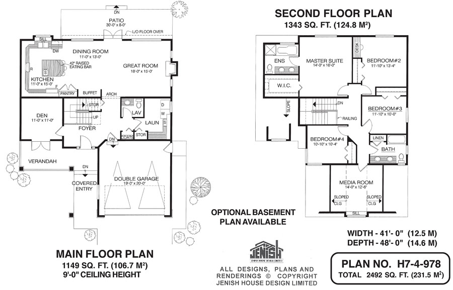 Floor plan for 7-4-978