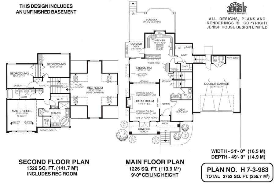 Floor plan for 7-3-983
