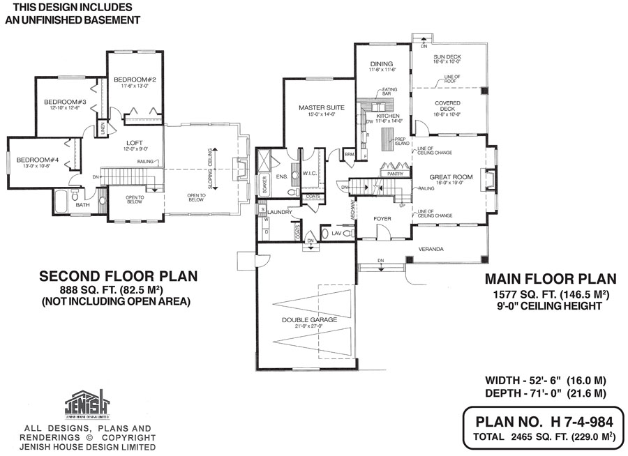 Floor plan for 7-4-984