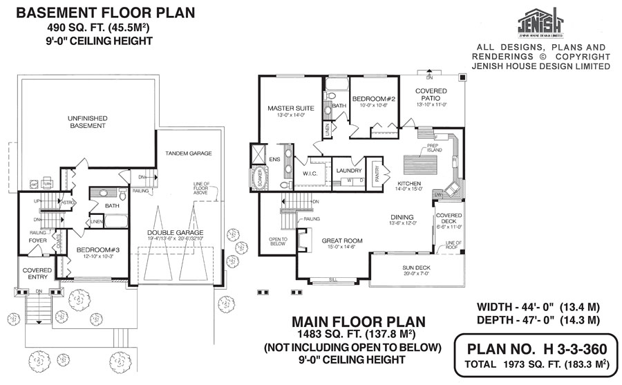 Floor plan for 3-3-360