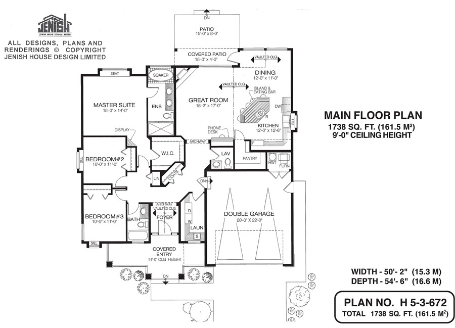 Floor plan for 5-3-672