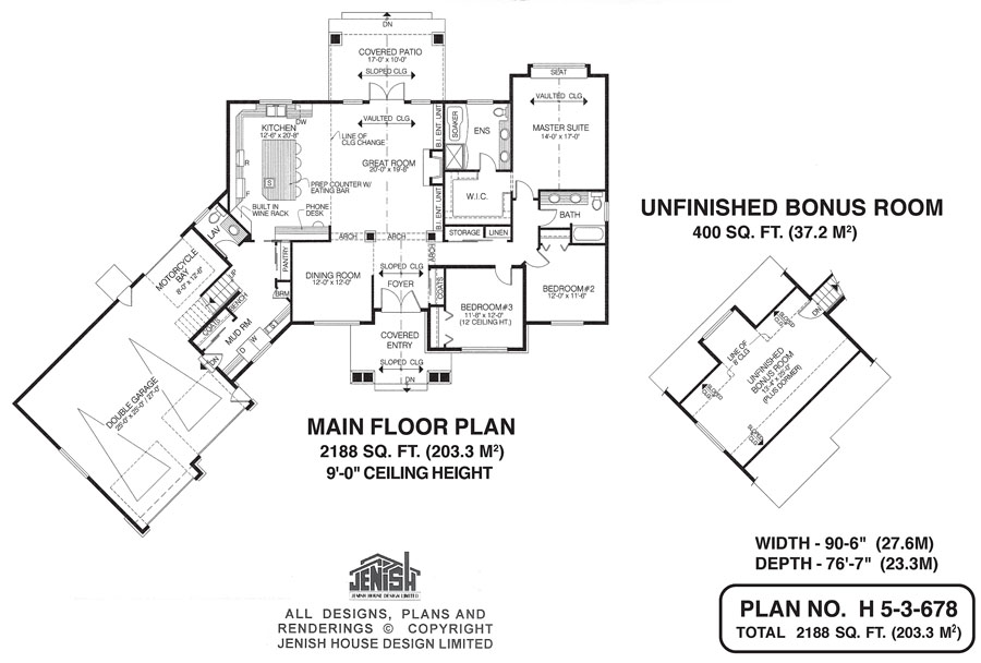 Floor plan for 5-3-678
