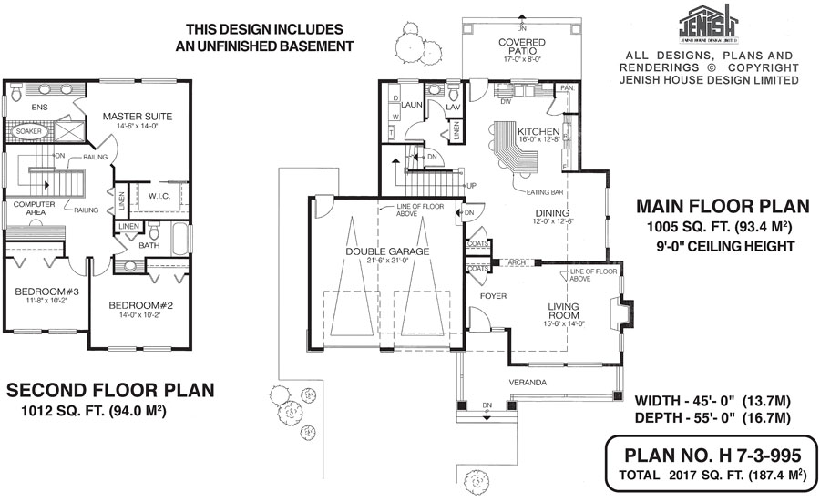 Floor plan for 7-3-995