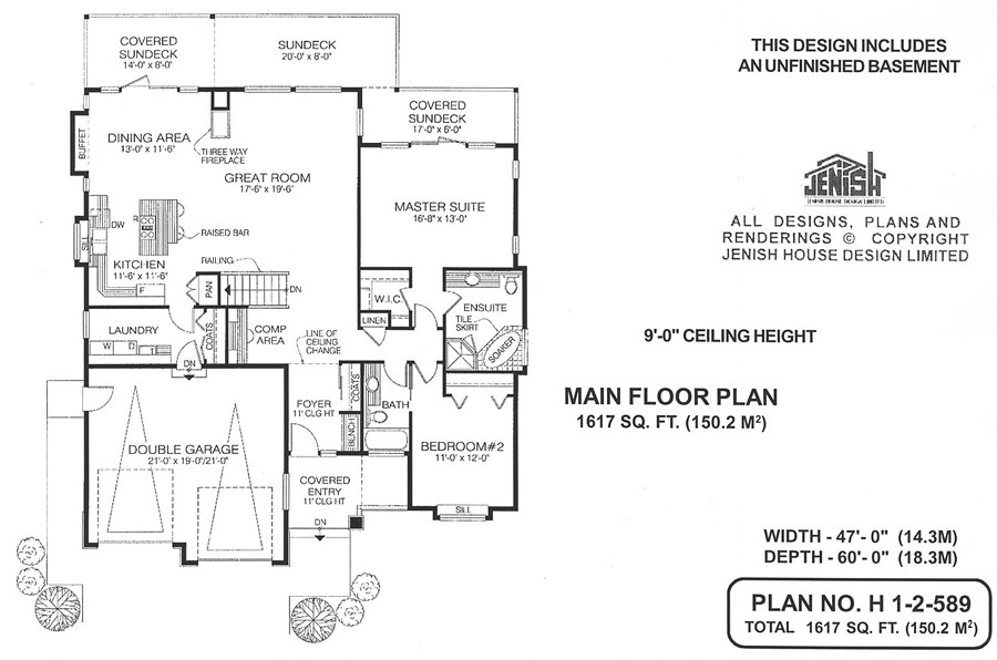 Floor plan for 1-2-589B