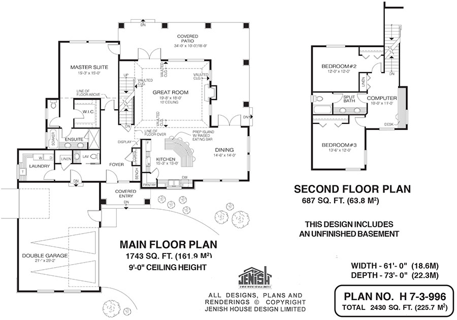 Floor plan for 7-3-996