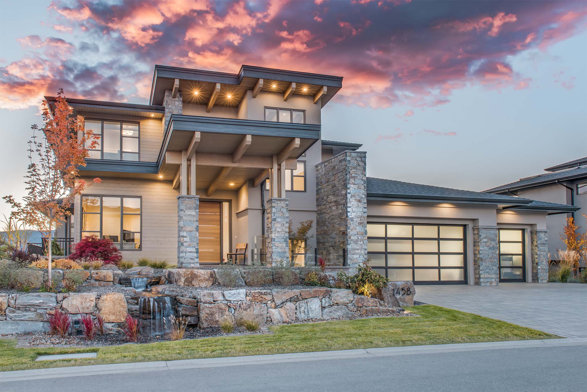 Custom Jenish House Design Exterior